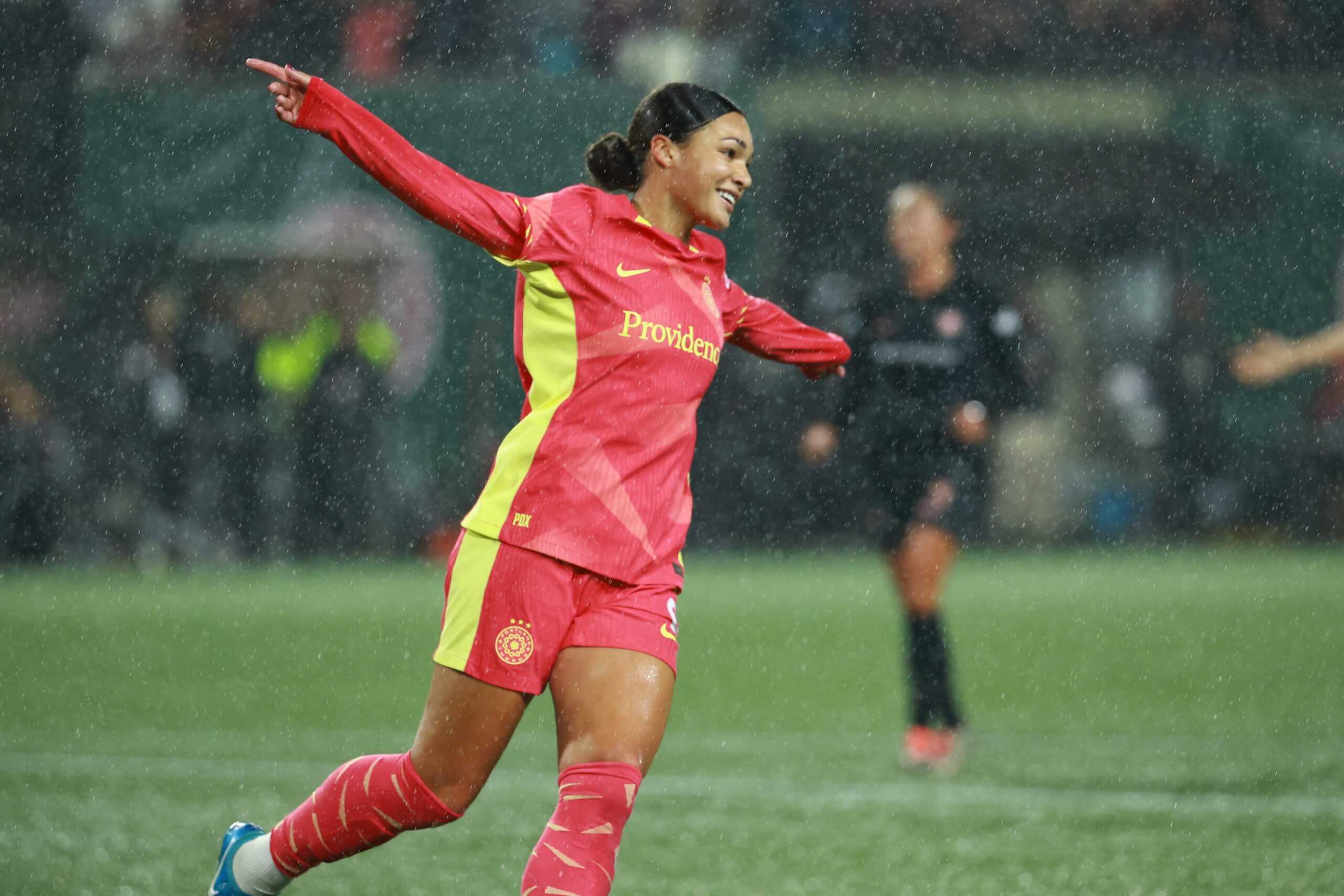 Sophia Wilson, Michael Wilson, pregnancy, USWNT, Portland Thorns, Arizona Cardinals, soccer, football, athlete couple, Stanford, NWSL, NFL, baby announcement, sports news
