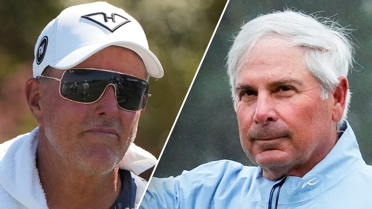 Phil Mickelson, Fred Couples, Brooks Koepka, LIV Golf, PGA Tour, golf, golf news, golf rumors, golf feud, golf controversy, Saudi Arabia, Yasir Al-Rumayyan, Tiger Woods, Jay Monahan, golf reunification, Donald Trump, golf war.
