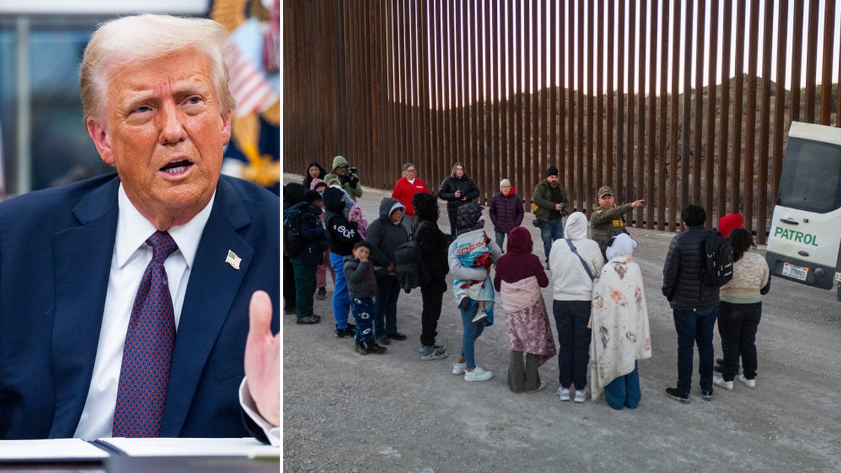 Donald Trump, Immigration, Southern Border, Laken Riley, Jocelyn Nungaray, Border Security, Illegal Immigration, Biden Administration, Border Patrol, National Emergency, Gold Card Visa, Deportation, Sanctuary City, Border Crisis, Congressional Address
