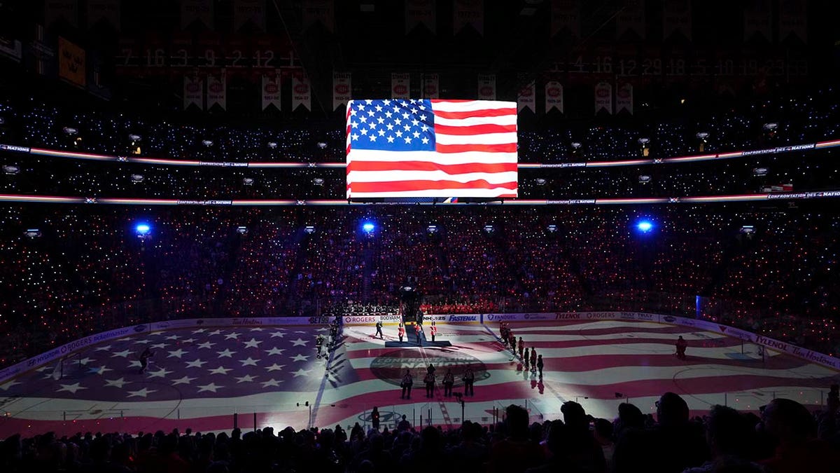 Canada, United States, US, 4 Nations Face-Off, Hockey, NHL, Star-Spangled Banner, Justin Trudeau, Donald Trump, Tariffs, Mélanie Joly, Foreign Minister, Booing, National Anthem, Political Rift, Trade War, Retaliatory Tariffs, Sports, Fox News

