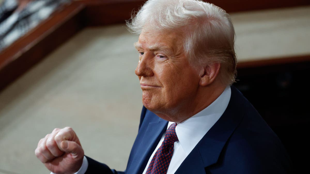 Donald Trump, Joint Address to Congress, America is Back, Republican Reaction, Independent Reaction, Democratic Reaction, Fox News, Voter Dials, Golden Age of America, Second Term, Political Speech, Congressional Address, JD Vance, Mike Johnson, Conservatives, Social Media
