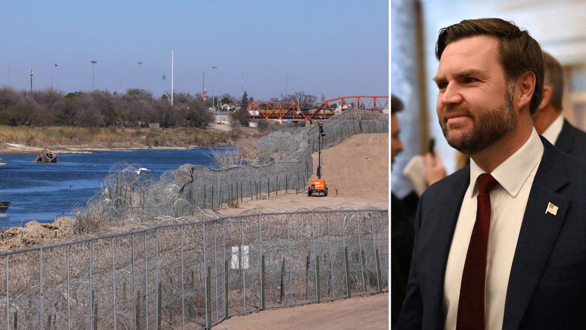 JD Vance, Southern Border, Donald Trump, Immigration, Border Security, Eagle Pass, Texas, Pete Hegseth, Tulsi Gabbard, Border Crossings, Illegal Immigration, Interior Arrests, Border Wall, Biden Parole Policies, Laken Riley, Jocelyn Nungaray, Pentagon, Guantánamo Bay, Department of Homeland Security, Expedited Removal, State Department, Interior Enforcement Operation, Border Patrol, Del Rio Sector
