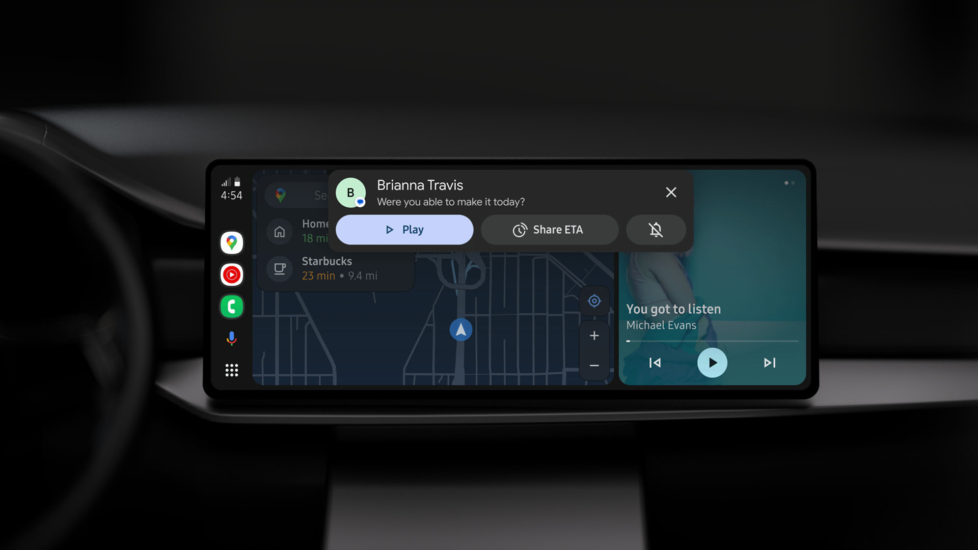 Gemini, Android Auto, Google Assistant, Gemini Live, AI, automotive, in-car assistant, voice control, technology, Google, Android Authority, Astra, Pixel, dashcam, maps, media apps, development, update, September 2024
