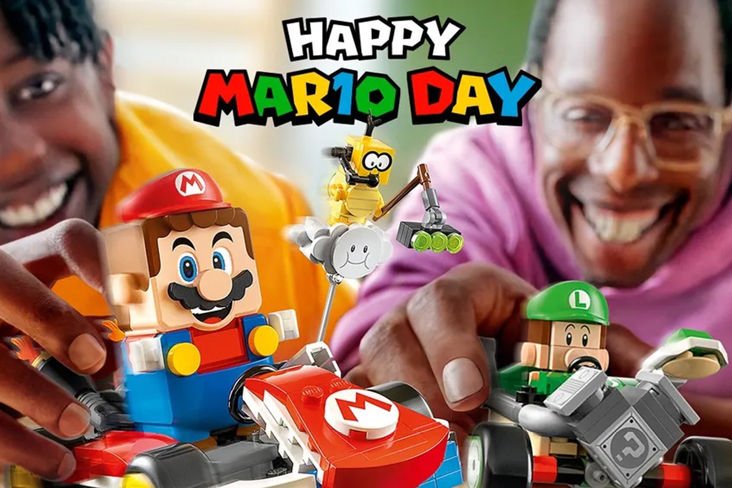 MAR10 Day, Mario Day, Lego, Super Mario, Nintendo, Mario & Yoshi set, Donkey Kong, DK Jumbo Kart, Piranha Plant, Lego sets, rewards points, deals, Super Mario World, Mario Kart: Double Dash, Botanical Collection, Lego flowers, gifts, collectibles, nostalgia, toys
