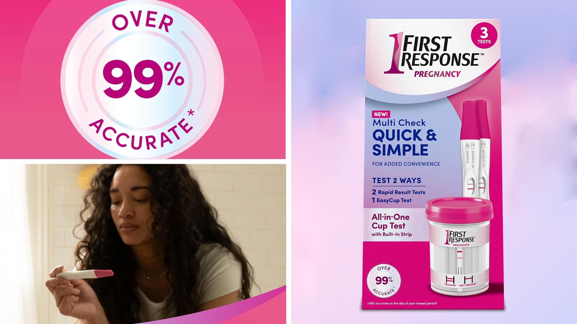 First Response, pregnancy test, rapid result, EasyCup, fertility, trying to conceive, early detection, Amazon, cheap pregnancy test, affordable pregnancy test, quick pregnancy test
