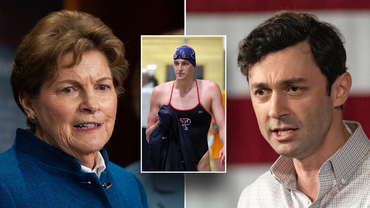 Jeanne Shaheen, Jon Ossoff, Protection of Women and Girls in Sports Act, transgender athletes, women's sports, Title IX, biological males, Senate vote, filibuster, Republican Party, Democratic Party, New Hampshire, Georgia, 2026 election, public opinion, NCAA, Charlie Baker, Tommy Tuberville, Brian Kemp, Cook Political Report, NRSC
