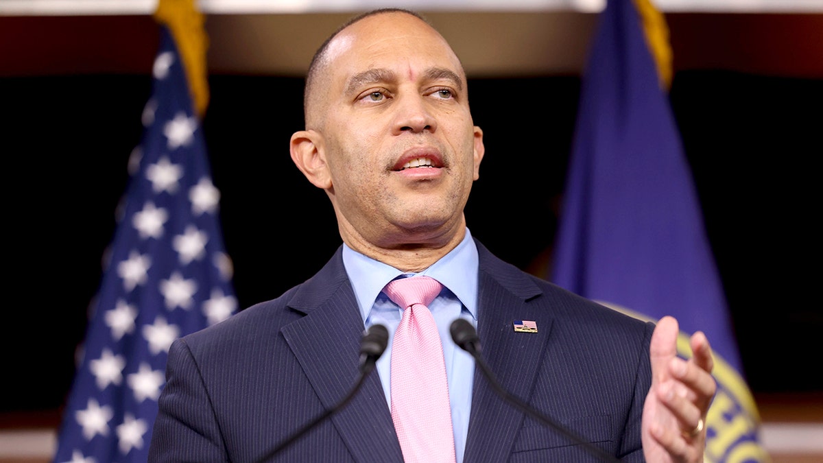 Hakeem Jeffries, Andy Ogles, Al Green, censure, House of Representatives, committee assignments, Democrats, Republicans, protest, Speaker Mike Johnson, chaos, We Shall Overcome, New York Attorney General Letitia James, resolution, Liz Elkind, Fox News Digital
