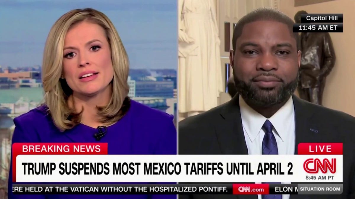 Byron Donalds, CNN, Pamela Brown, inflation, Joe Biden, Donald Trump, gas prices, media bias, economic stimulus, Ana Cabrera, media coverage, rising prices, tariffs, US economy
