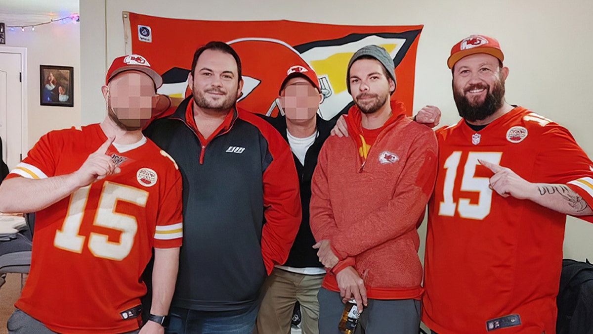 Kansas City Chiefs fans death, David Harrington, Clayton McGeeney, Ricky Johnson, fentanyl, cocaine, Jordan Willis, Ivory J. Carson, involuntary manslaughter, drug overdose, Kansas City Police Department, Chiefs watch party, Platte County, Missouri, crime, drug charges, toxicology report
