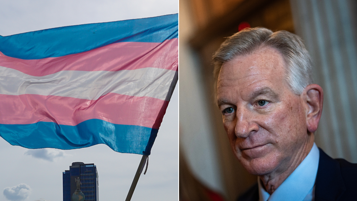 Tommy Tuberville, Protection of Women and Girls in Sports Act, transgender athletes, women's sports, Democrats, Republican, filibuster, Trump executive order, Riley Gaines, Elizabeth Warren, Hakeem Jeffries, Alexandria Ocasio-Cortez, genital examinations, New York Times/Ipsos survey, Karoline Leavitt, sports coverage
