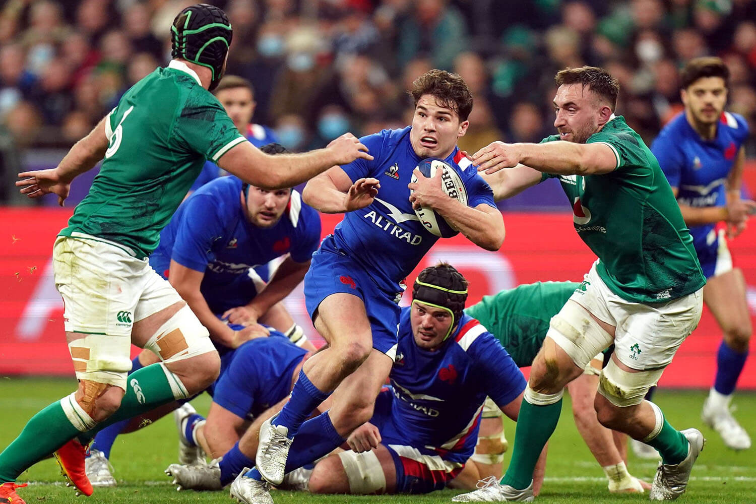Ireland vs France, rugby, Six Nations, RTÉ, live stream, abroad, VPN, NordVPN, Irish overseas, geo-block, IP address, Irish server, free, Aviva Stadium, March 8th, Italy, March 15th
