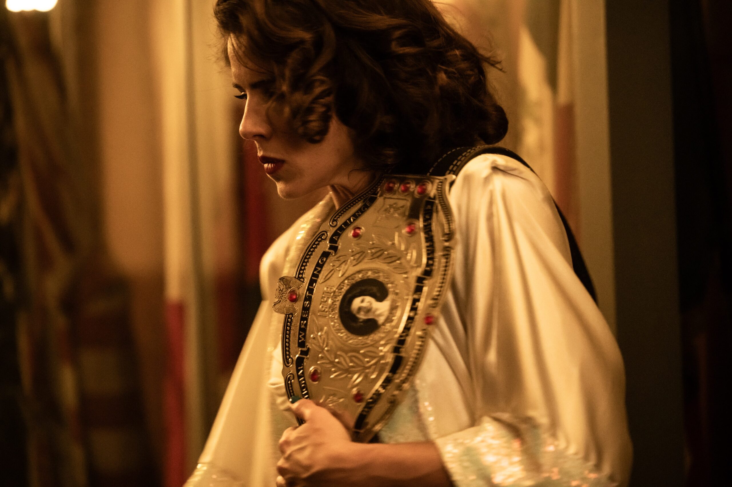 Queen of the Ring, Mildred Burke, Emily Bett Rickards, wrestling biopic, wrestling movie, women's wrestling, Billy Wolfe, June Byers, sports movie, movie ending, spoiler alert, professional wrestling, Kailey Latimer, Toni Storm, Becky Lynch, Atlanta Athletic Commission, The Queen of the Ring: Sex, Muscles, Diamonds, and the Making of an American Legend, Jeff Leen, wrestling history, shoot match, worked match
