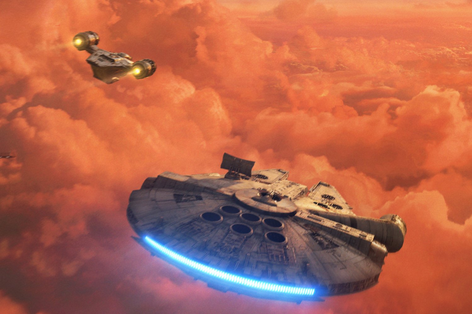 The Mandalorian, Grogu, Star Wars, Galaxy's Edge, Smugglers Run, Disney, theme park, ride, movie, release date, May 22, 2026, concept art, Razor Crest, Millennium Falcon, Cloud City, Tatooine, Death Star, Imagineers, Jon Favreau, Dave Filoni, BDX droids, Otto, Anzellan, Rise of Skywalker, Rise of the Resistance, Walt Disney World, Disneyland, Star Wars Celebration
