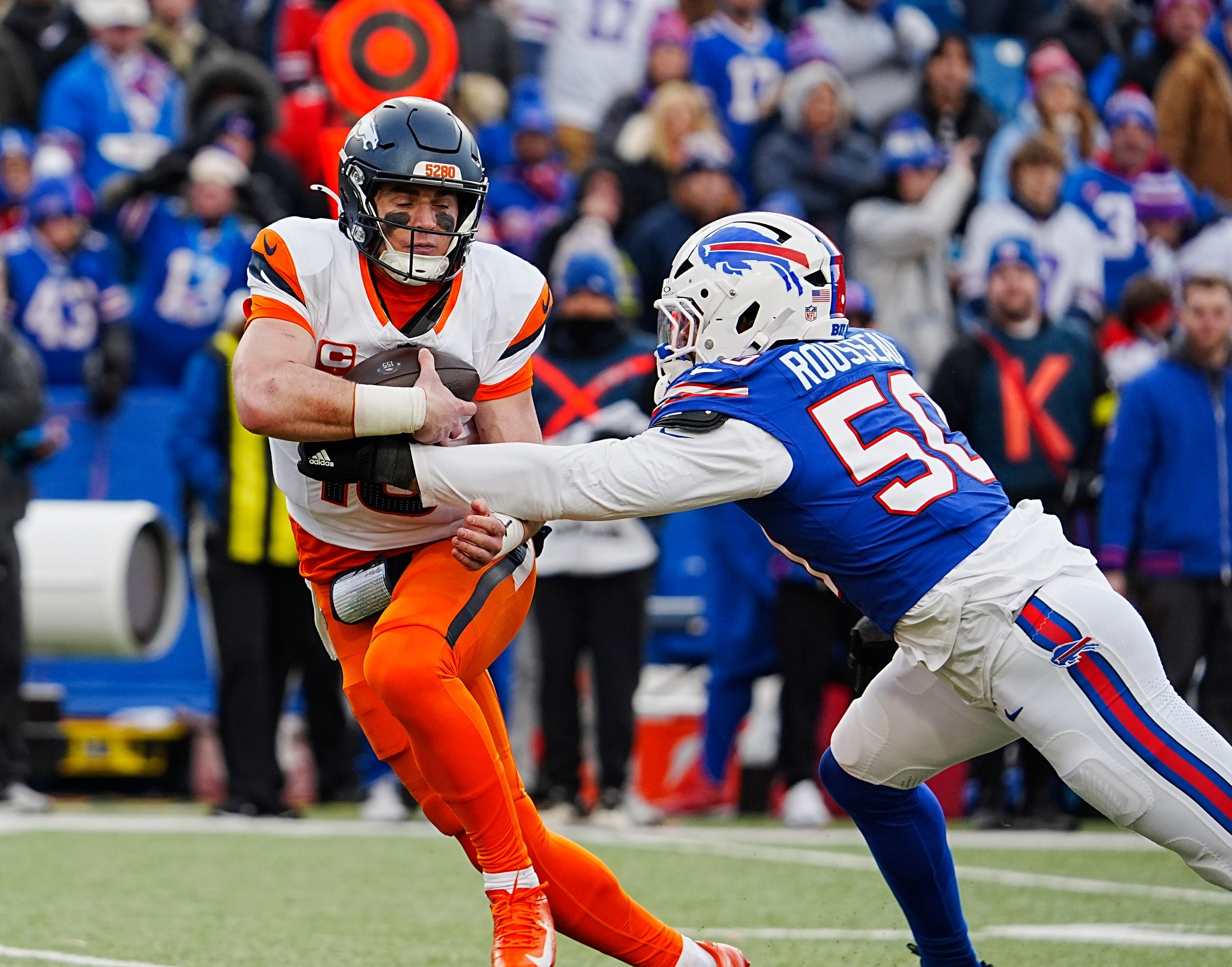 Buffalo Bills, Greg Rousseau, contract extension, NFL, football, Terrel Bernard, Reid Ferguson, Khalil Shakir, defensive end, linebacker, long snapper, wide receiver, NFL free agency, salary, guaranteed money, 2029 season, NFL rumors, Osa Odighizuwa, Von Miller, Spotrac, NFL defensive linemen
