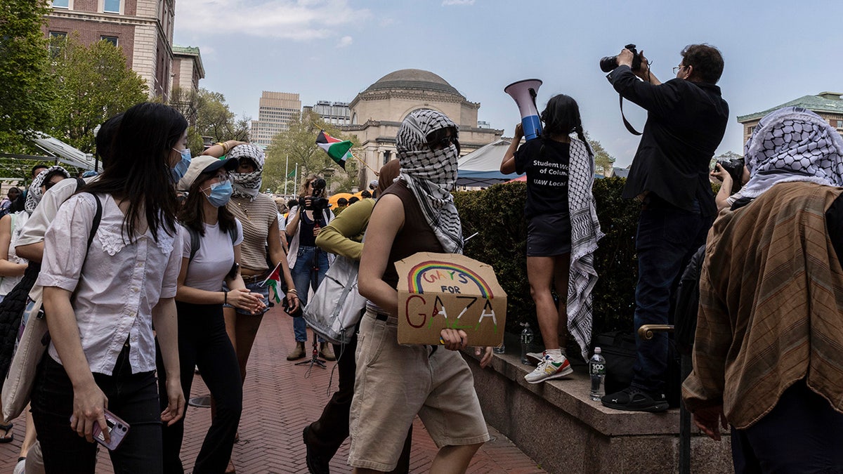 Columbia University, anti-Israel protests, Trump administration, federal grants, antisemitism, Columbia University Apartheid Divest, Katrina Armstrong, Elon Musk, Zionism, Palestinian, Gaza, West Bank, diversity equity inclusion, Israel Occupying Force, IOF, student protesters, campus protests, university funding, free speech.
