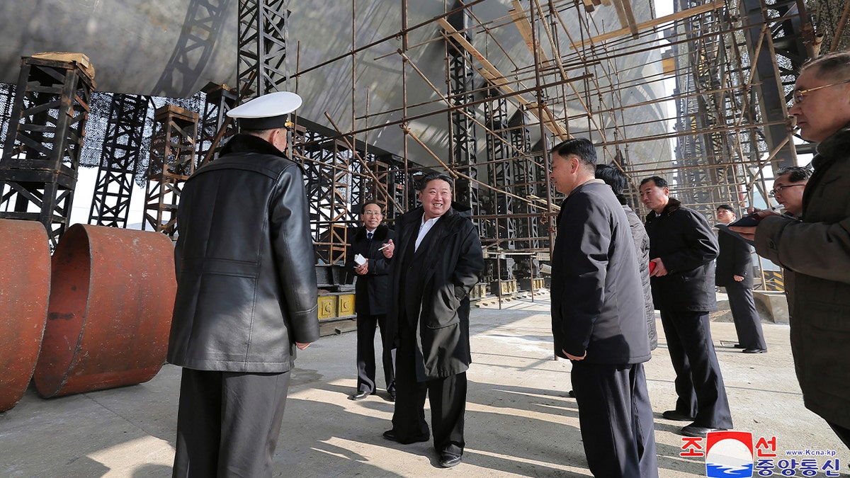 North Korea, nuclear submarine, Kim Jong Un, South Korea, U.S., strategic guided missile submarine, KCNA, Moon Keun-sik, Hanyang University, intercontinental ballistic missiles, hypersonic weapons, spy satellites, multi-warhead missiles, underwater-launched ballistic missiles, military drills, warships, gunboat diplomacy, Russia, Ukraine, sanctions
