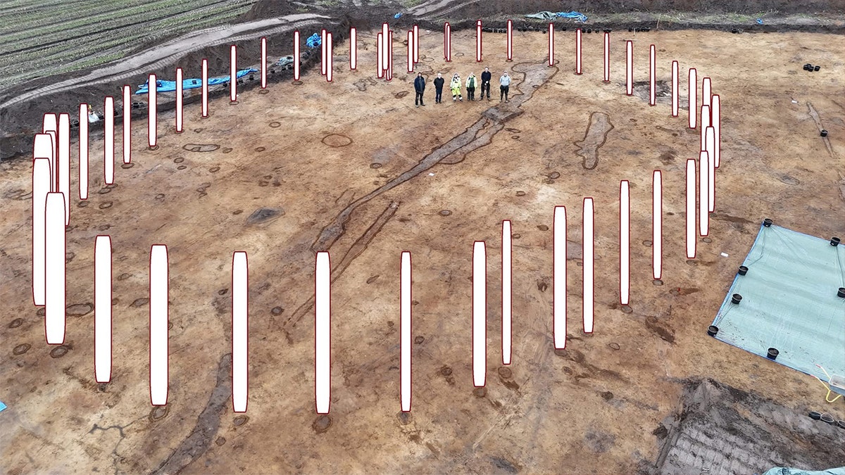 Neolithic Timber Circle, Denmark, Vesthimmerlands Museum, archaeology, ritual, Stone Age, Bronze Age, Stonehenge, excavation, ancient, wooden posts, Sidsel Wåhlin, Andreas Bo Nielsen, Neolithic Calendar, midwinter celebrations
