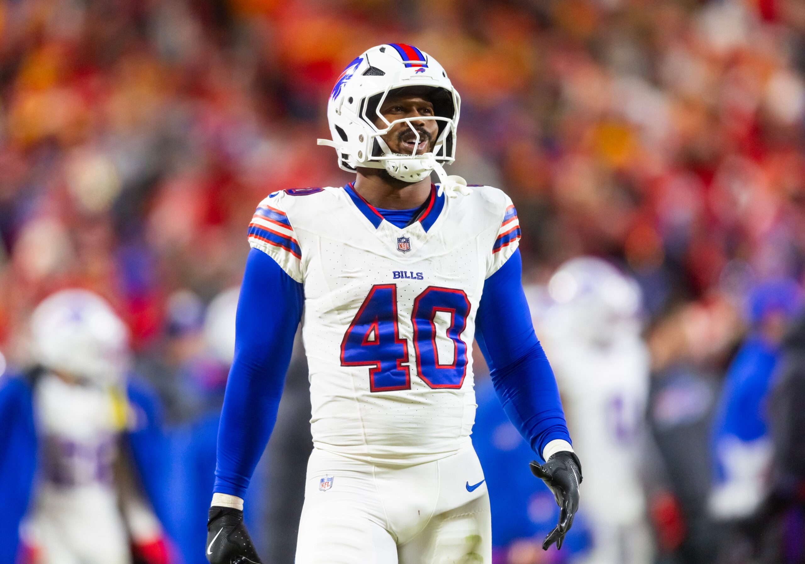 Von Miller, Buffalo Bills, NFL, Ian Rapoport, release, contract, cap savings, Super Bowl, Los Angeles Rams, Kansas City Chiefs, Patrick Mahomes, injuries, sacks, playoffs, age 36 season, 2025 cap hit
