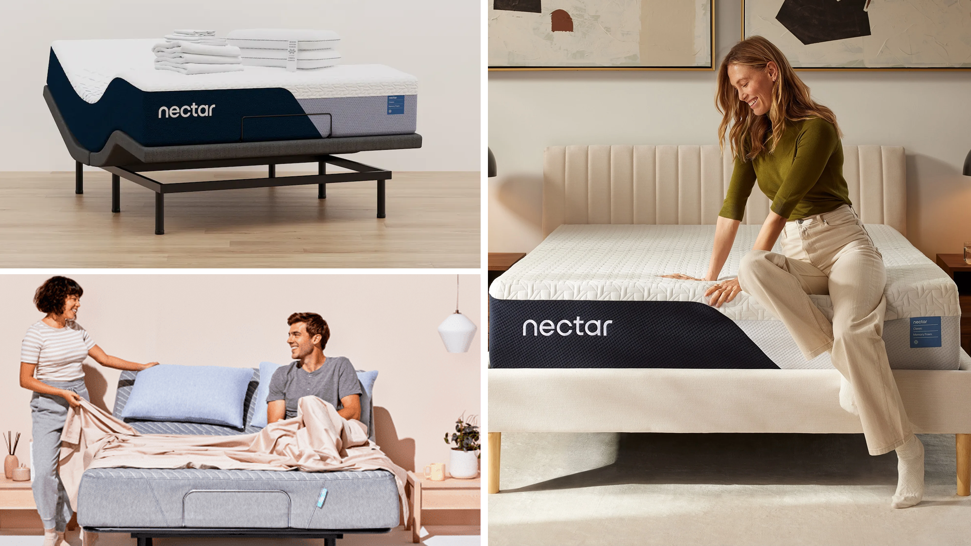 Sleep Awareness Week 2025, mattress sale, Nectar Sleep, memory foam mattress, hybrid mattress, mattress discounts, bedding bundle, Nectar Classic Memory Foam Mattress, Nectar Luxe Hybrid Mattress, Nectar Premier Memory Foam Mattress, sleep health, mattress replacement, sagging mattress, uncomfortable mattress, sleep technology, Cozy Earth
