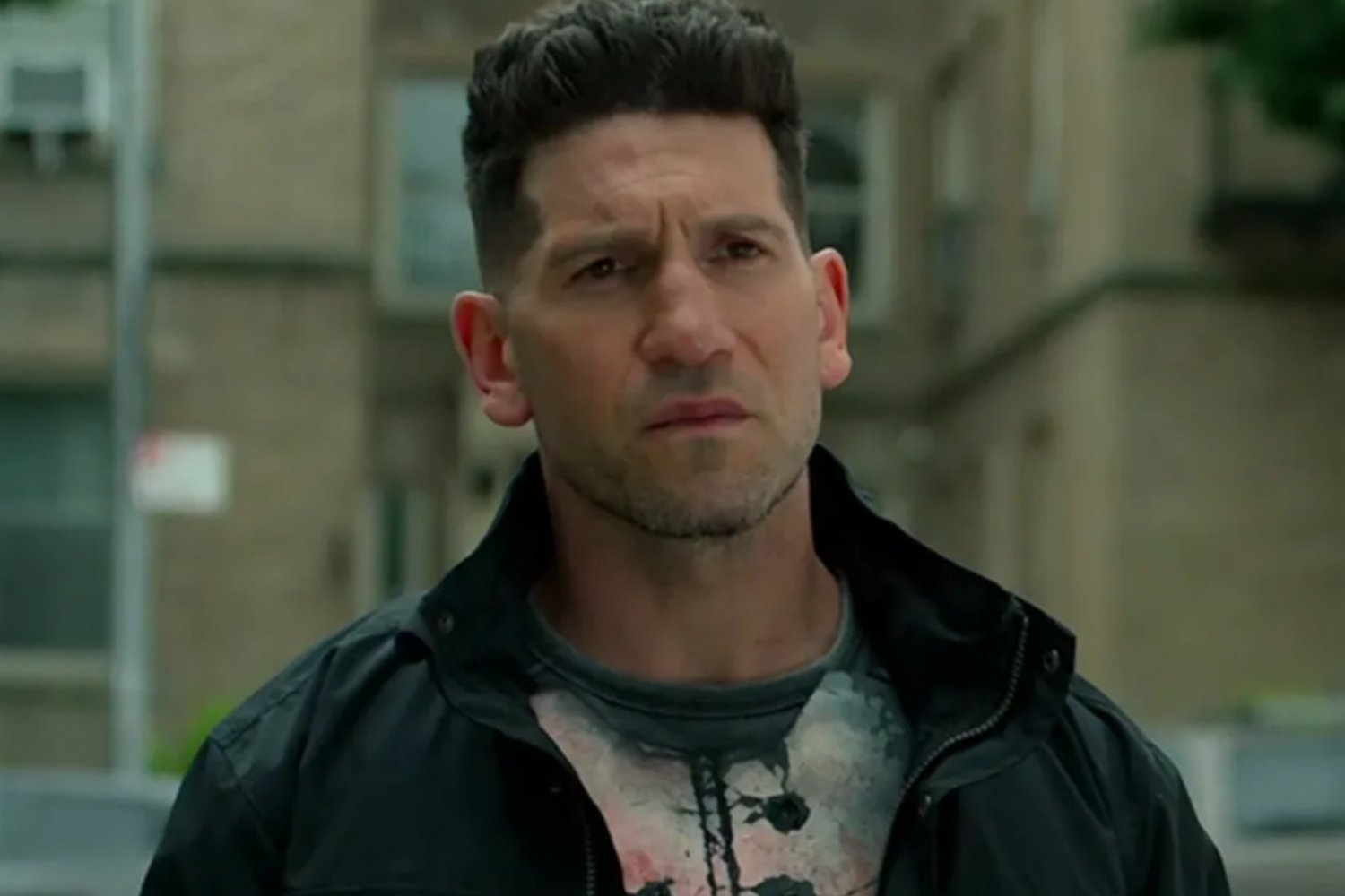 Jon Bernthal, Punisher, Daredevil: Born Again, Frank Castle, Marvel, MCU, Reinaldo Marcus Green, Dario Scardapane, The Accountant 2, SXSW, spotlight, special, one-off, dark, gritty, violence, antihero, police, shoot first, return, season 2, rumors, news, updates, TV series, comic book adaptation, meta, keywords.
