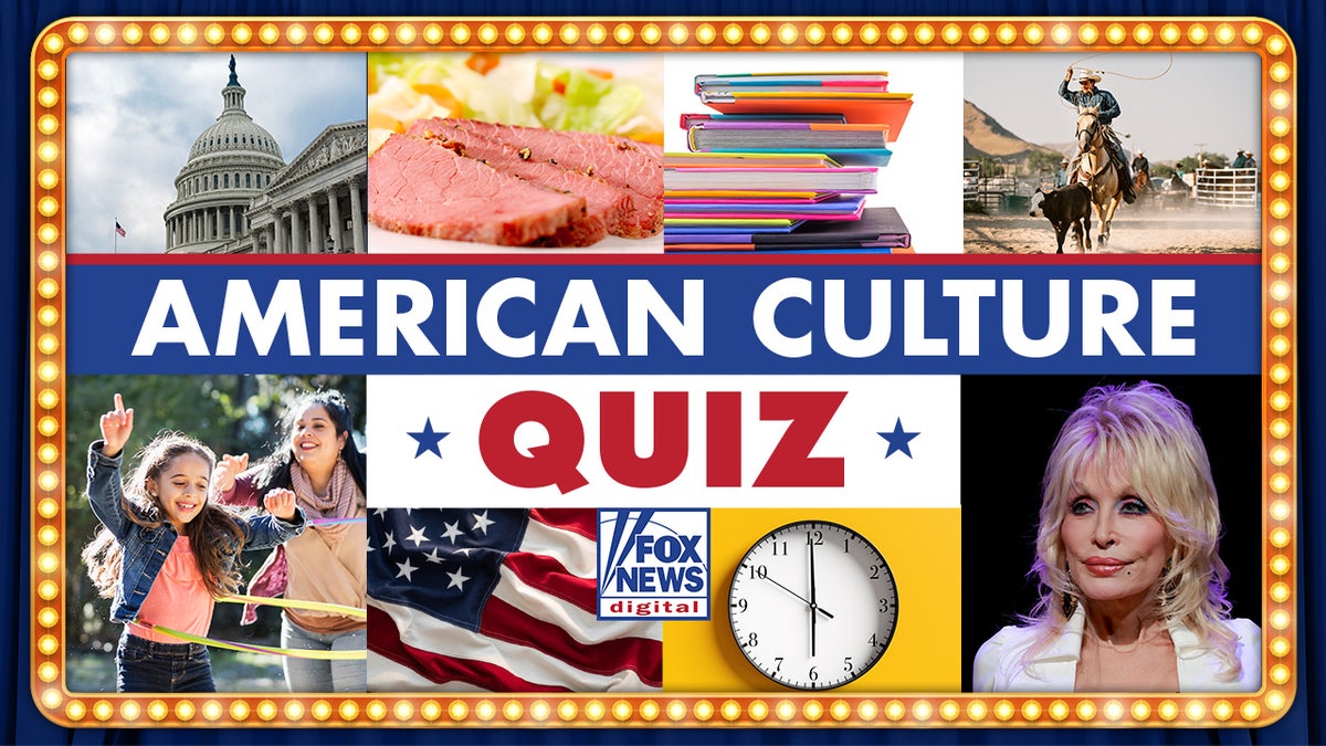 American culture, quiz, trivia, United States, national traits, trends, history, American people, current events, sights, sounds, superstar singers, books, toys, Fox News, Lifestyle, News Quiz

