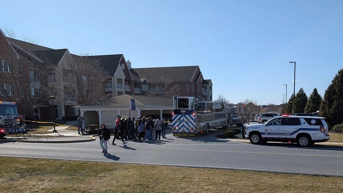 Plane crash, Pennsylvania, Lancaster County, Manheim Township, Brethren Village, retirement community, Beechcraft Bonanza, Lancaster Airport, FAA investigation, Josh Shapiro, Pennsylvania State Police, aviation disaster, aircraft accident, parking lot crash, fire, injuries
