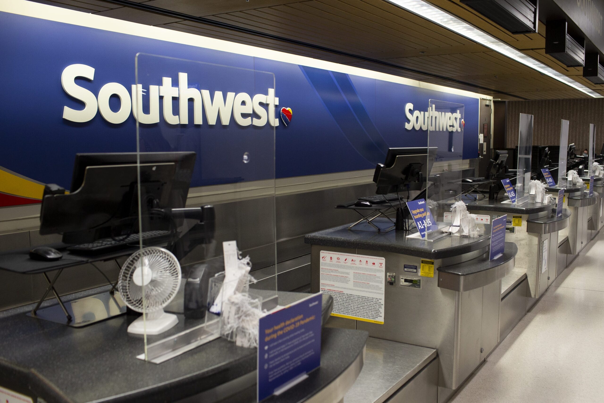 Southwest Airlines, baggage policy, checked bag fees, Rapid Rewards, A-List Preferred, A-List, Business Select, Basic fare, loyalty program, flight credits, Expedia, airline news, travel, Bob Jordan, Southwest CEO, on-time performance, flight completion rate
