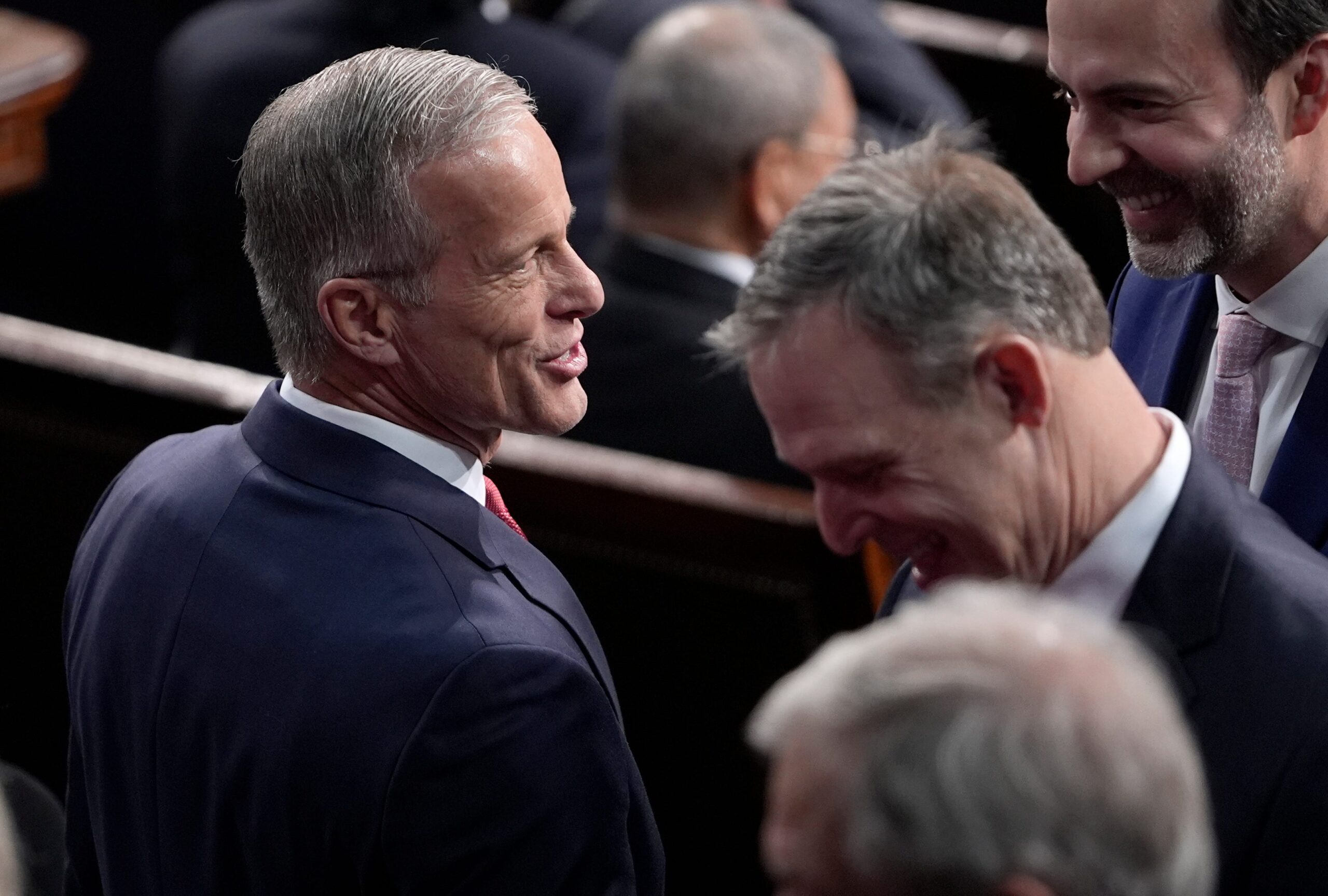 Government shutdown, spending bill, continuing resolution, Senate vote, House of Representatives, Chuck Schumer, Mike Johnson, bipartisan legislation, Donald Trump, Rand Paul, Tim Kaine, Patty Murray, budget, appropriations, Congress, funding extension, political gridlock, deadline, fiscal policy, legislative process
