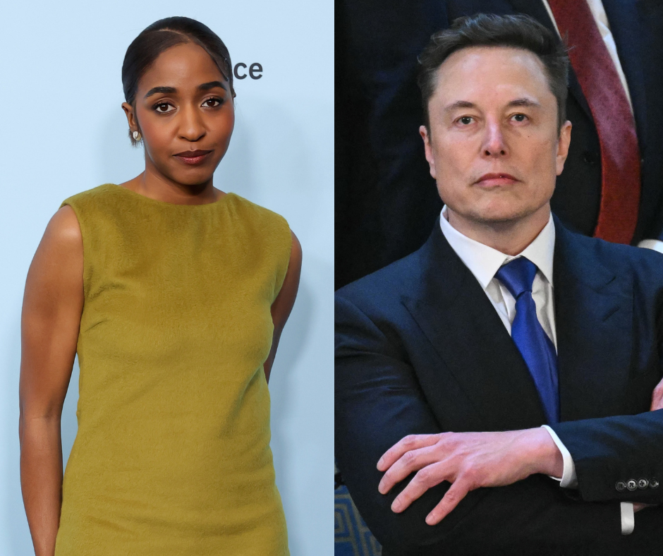 Ayo Edebiri, Elon Musk, The Bear, Pirates of the Caribbean, Instagram, X, Twitter, death threats, racial slurs, Disney, Bill Burr, Fresh Air, Chloe Fineman, Saturday Night Live, SNL, Tesla, controversy, celebrity feud, social media, online harassment, Donald Trump, political views, comedy, actor, actress

