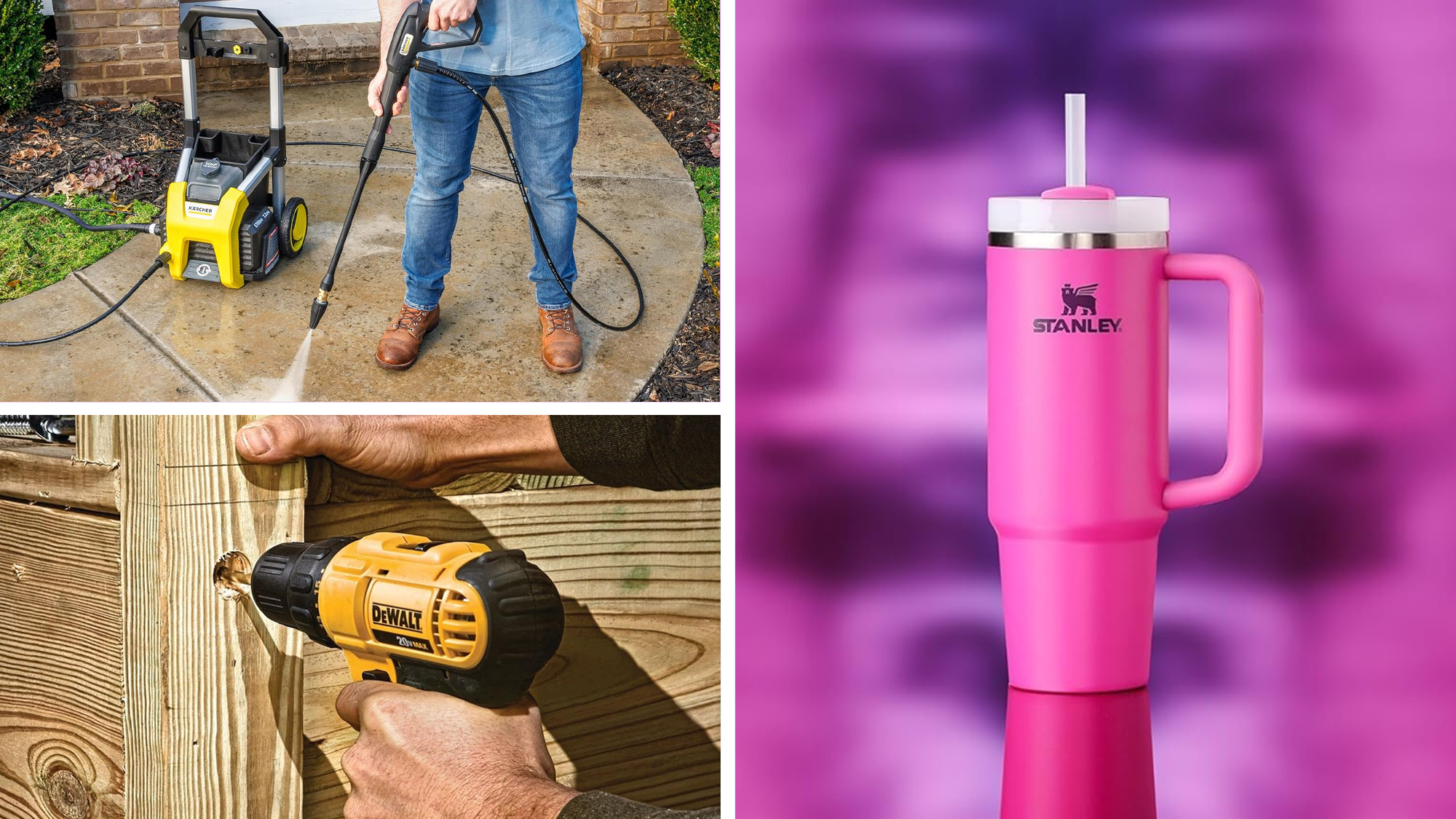 Amazon deals, daily deals, Stanley Tumblers, pressure washers, spring cleaning, Amazon Prime, Alexa+, Dr. Martens, Merrell, seasonal sales, golf gear, kitchen appliances, pimple patches, coffee pods, The Company Store, Sleep Week sale, grills, backyard barbecues, mattress sales, Purple, DreamCloud, Saatva, March Madness, NCAA tournament, Amazon Sleep Week
