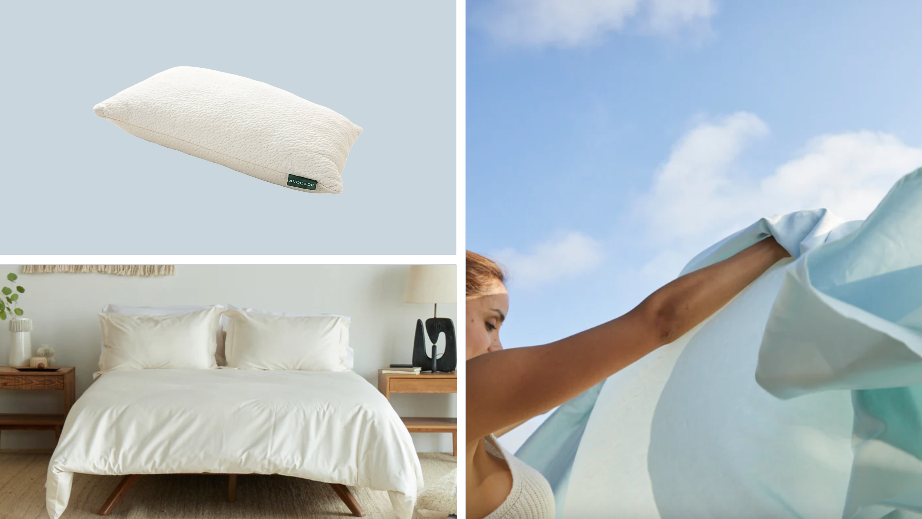 Sleep Week 2025, Avocado mattress sale, organic mattress deals, mattress discounts, bedding sale, sleep products, organic pillows, weighted blanket, sleepwear, mattress buying guide, Avocado Green Mattress, Avocado Vegan Mattress, best mattress, Sleep Awareness Week
