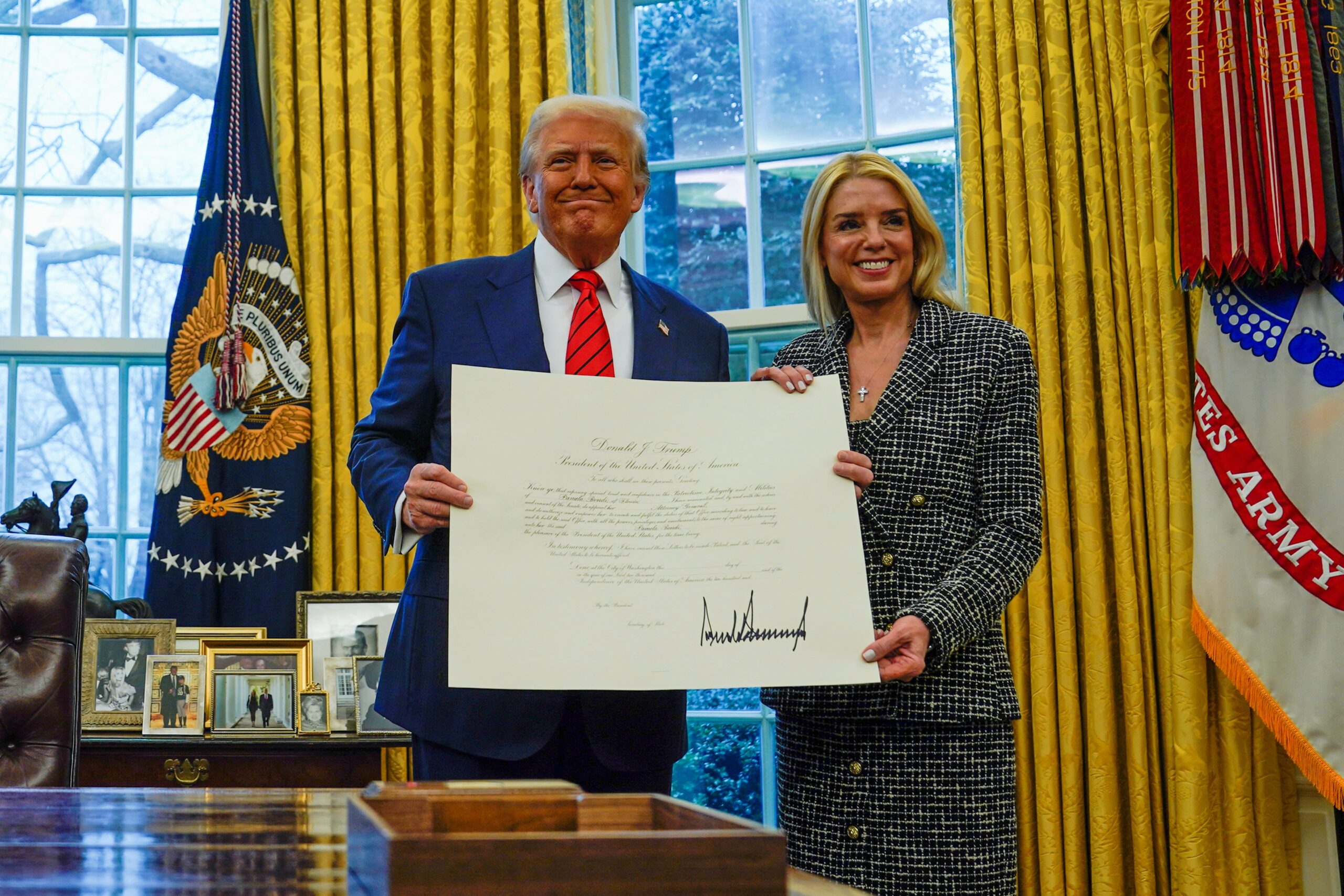 Pam Bondi, Justice Department, Donald Trump, politicization, weaponization, Attorney General, Senate confirmation, FBI, investigations, prosecutions, political agenda, Joe Biden, Weaponization Working Group, Jack Smith, classified documents, Jan 6, Capitol riot, Eric Adams, Letitia James, Truth Social, Todd Blanche, Chuck Grassley, DEI lawsuits, antisemitism, Jeffrey Breinholt, White House, Jeffrey Epstein, Kash Patel, Ryan Goodman, Joshua Stueve, James Dennehy
