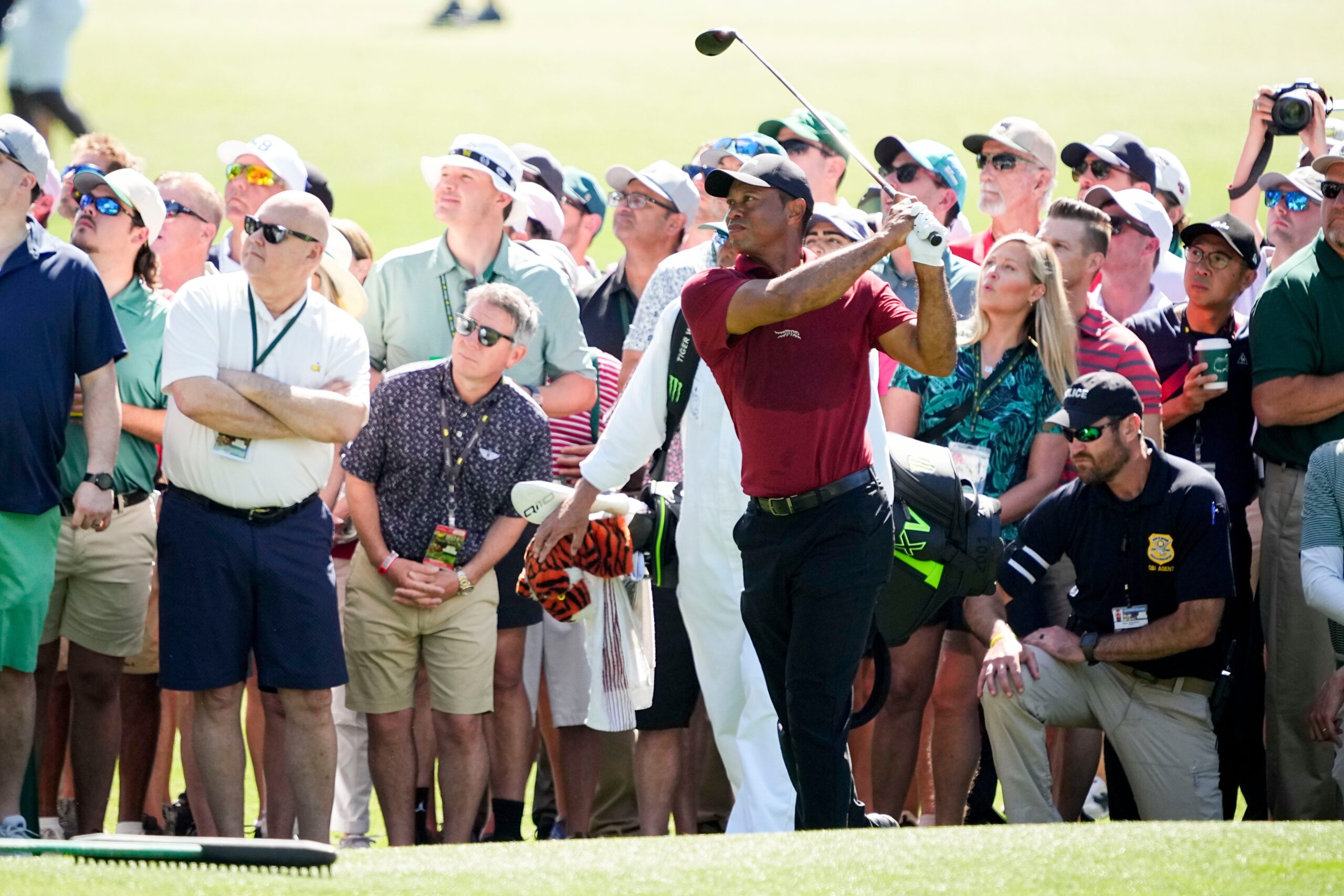 Tiger Woods, Achilles Rupture, Surgery, Masters Tournament, 2025 Masters, Golf, Injury, Recovery, Bernhard Langer, PGA Tour, Scottie Scheffler, Genesis Invitational, Torrey Pines, Golf News, Sports, Golfweek, Cameron Jourdan
