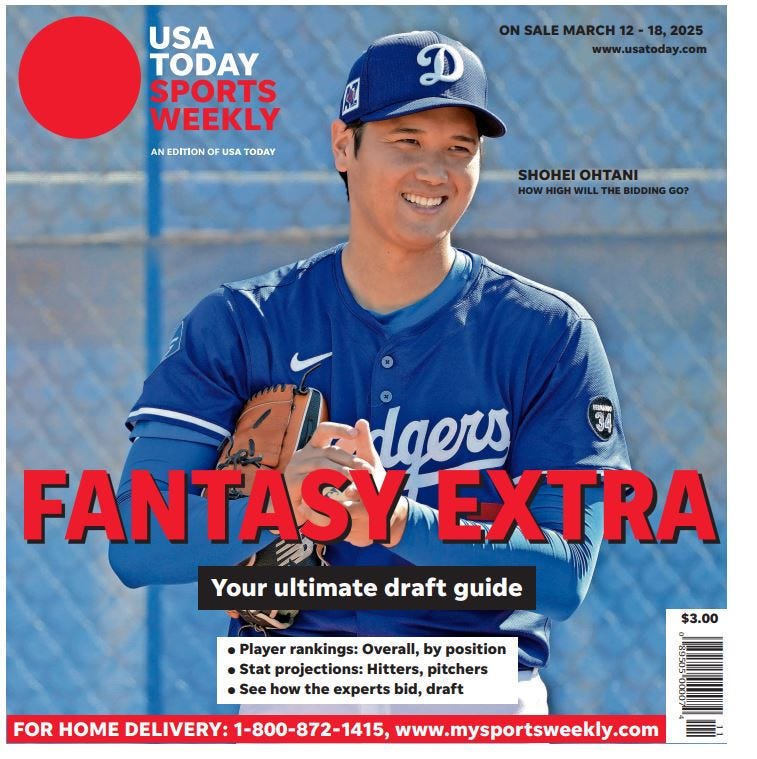 Fantasy baseball, 2025, rankings, Shohei Ohtani, Aaron Judge, Bobby Witt, Cy Young, injuries, pitching, hitters, MLB, baseball, players
