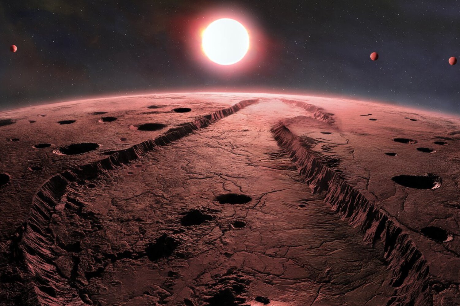 exoplanets, Barnard's Star, red dwarf, sub-Earth exoplanets, MAROON-X, radial velocity, exoplanet hunting, habitable zone, astronomy, astrophysics, planet detection, space exploration
