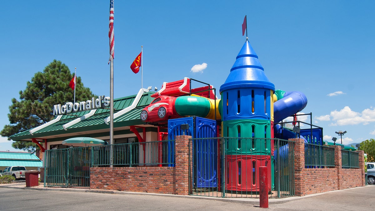 McDonald's, PlayPlace, Franklin, Tennessee, children's play area, screen time, parenting, childhood, technology, digital devices, American Academy of Child & Adolescent Psychiatry, obesity, behavioral problems, family-friendly spaces, interactive features, playground safety rules
