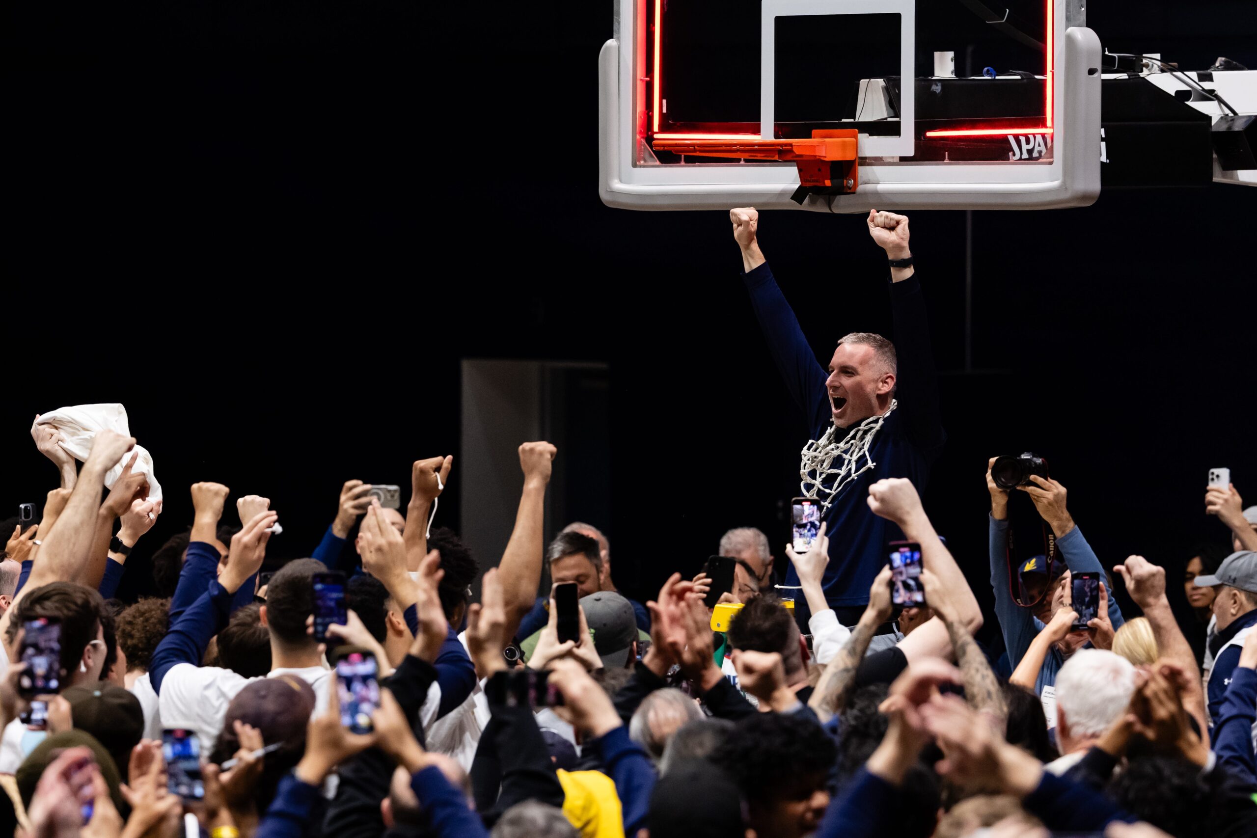 UC San Diego, Tritons, NCAA Tournament, March Madness, Eric Olen, Big West Conference, college basketball, Aniwaniwa Tait-Jones, Tyler McGhie, LionTree Arena, Division I, NET rankings, Cinderella story, mid-major, bracketology, basketball
