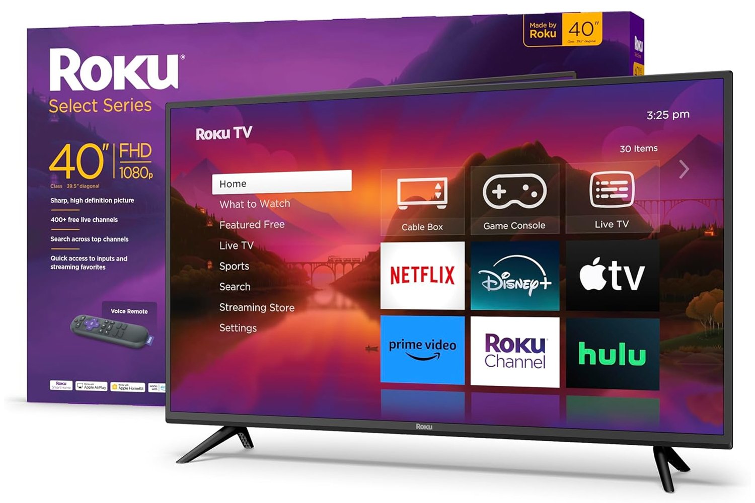 Roku Smart TV, Roku TV deals, 40 inch Roku TV, 32 inch Roku TV, Smart TV sale, Oscar movies, streaming TV, HDR TV, Google Assistant, Amazon Alexa, Roku remote, Roku app, streaming apps, YouTube, Hulu, Netflix, Disney+, Max, Roku Originals, AMC+ free trial, Roku streaming sticks, Roku City, TV discount, TV deals, best TV deals, cheap Smart TV, best Smart TV, Smart home integration
