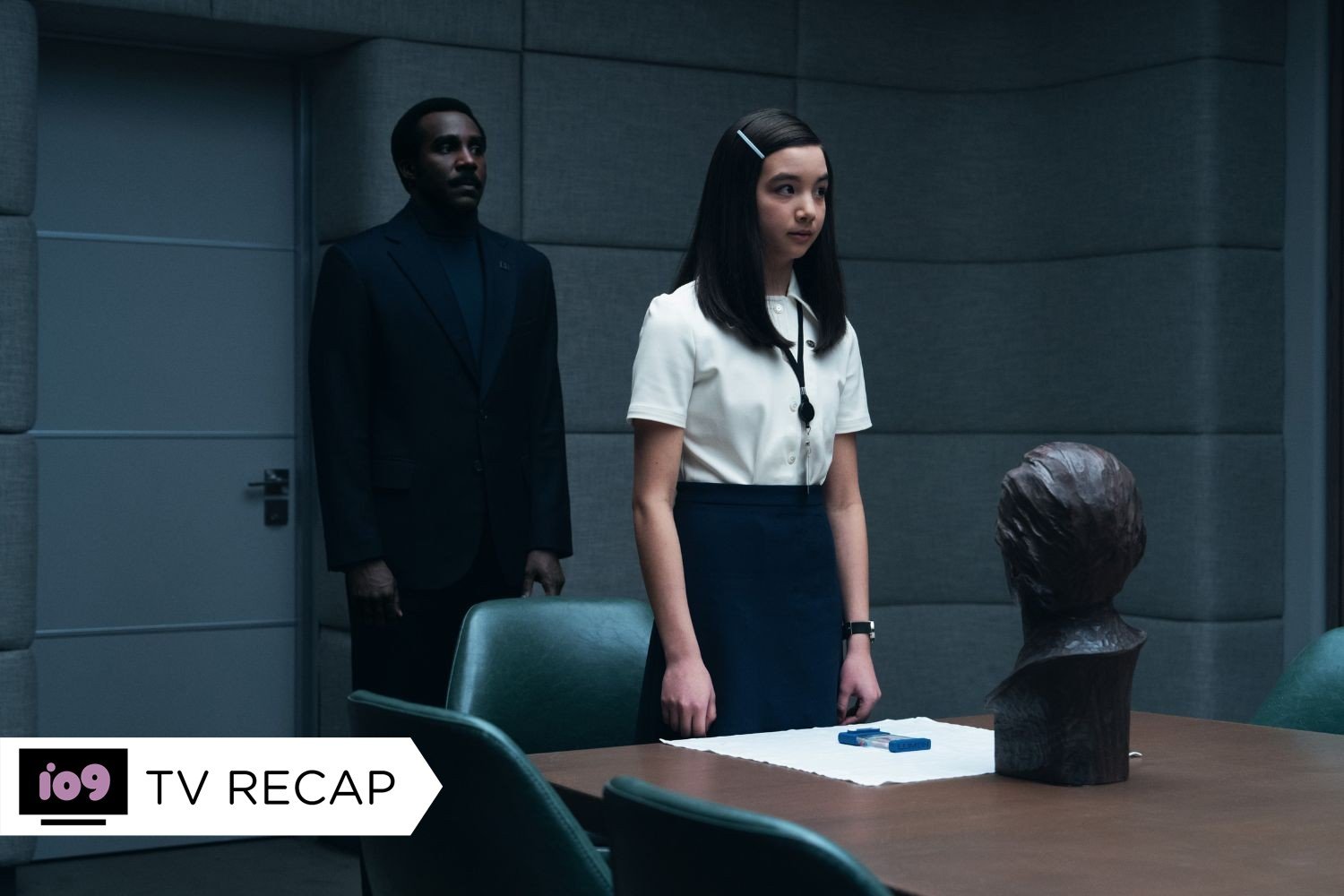 Severance, Season 2, Episode 9, The After Hours, Recap, Review, Spoilers, Lumon, Mark Scout, Helly R, Irving Bailiff, Dylan G, Harmony Cobel, Gemma, Jame Eagan, Miss Huang, Milchick, Cold Harbor, Twilight Zone, Miss Marsha White, Gold Thimble, Theories, Analysis, Finale, Expectations, Season Ending, Zack Cherry, Merritt Wever, Adam Scott, Apple TV+

