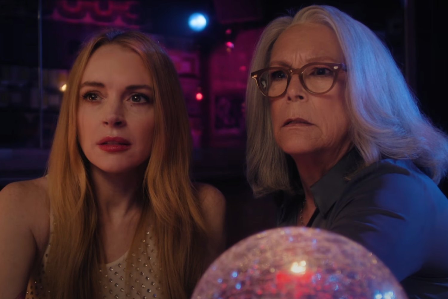 Freakier Friday, Freaky Friday, Lindsay Lohan, Jamie Lee Curtis, Disney+, sequel, body swap, mother-daughter, teen movie, Pink Slip, Chad Michael Murray, Manny Jacinto, nostalgia, millennial moms, Hot Topic, movie trailer, film review, generational lessons, new movie, Anna, Tess, remake
