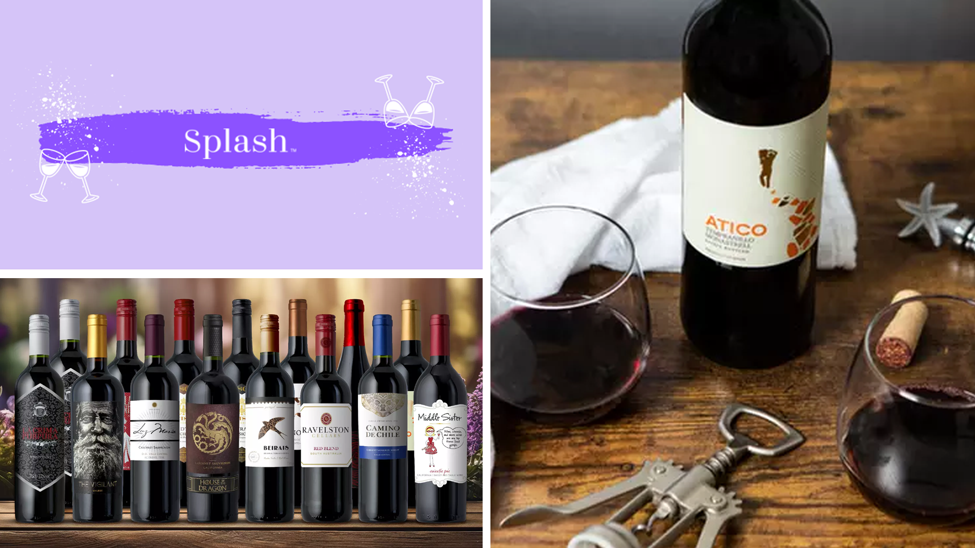 red wine, wine deal, Groupon, Splash Wines, wine delivery, wine discount, Cabernet Sauvignon, Malbec, Merlot, wine collection, wine lovers, spring deals, wine purchase, online wine, wine promotion
