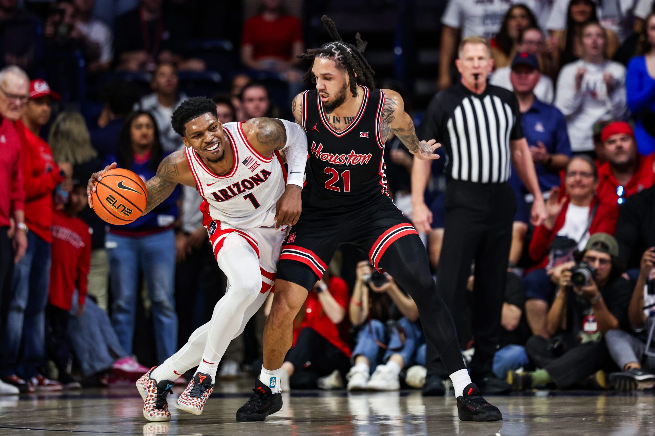 Houston Cougars, Arizona Wildcats, Big 12 Championship, NCAA Tournament, College Basketball, ESPN, Fubo, T-Mobile Center, March 15, Selection Sunday, Basketball, Sports
