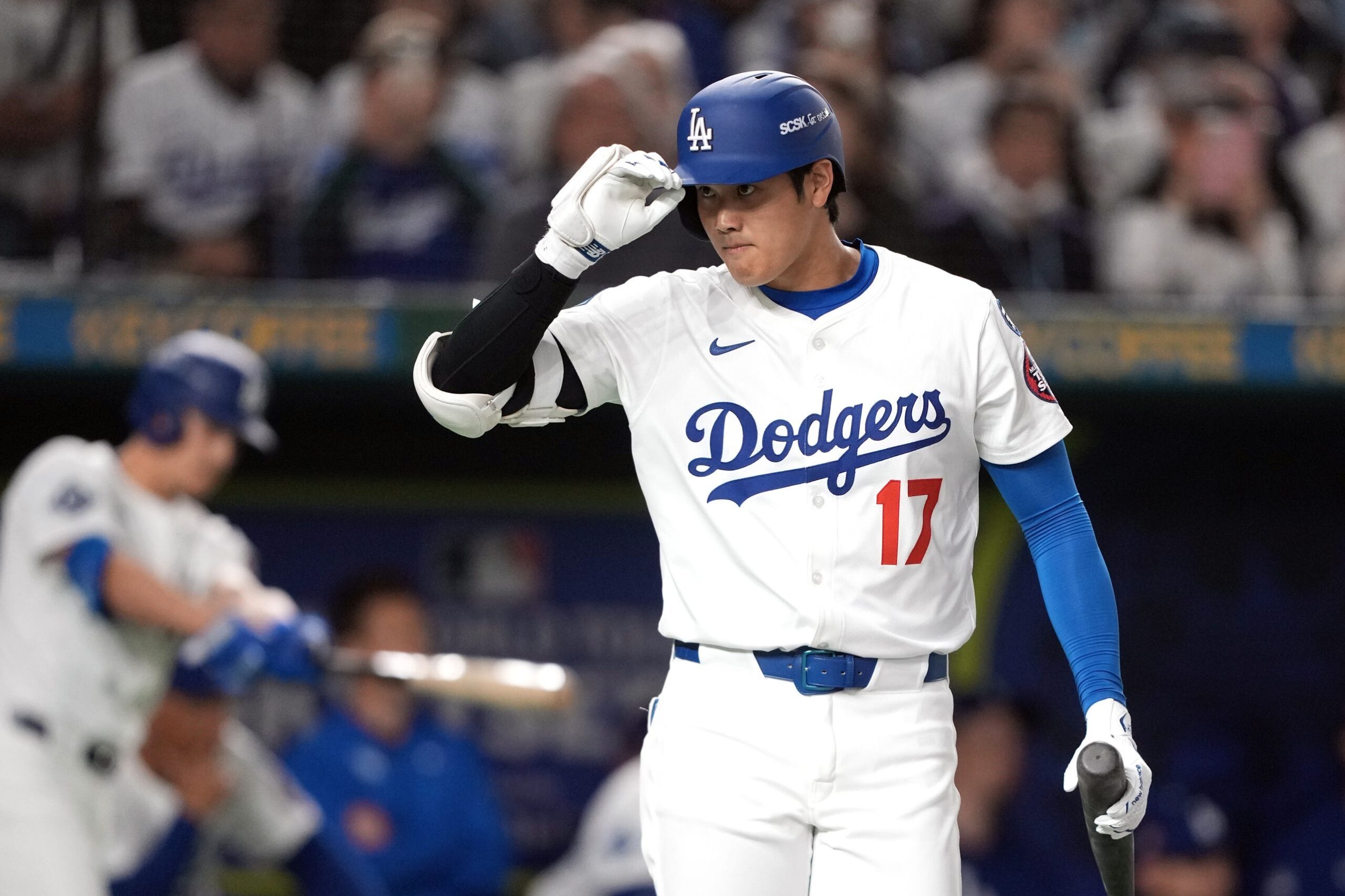 Los Angeles Dodgers, MLB, Japan, Shohei Ohtani, Yoshinobu Yamamoto, Roki Sasaki, Tokyo Series, Yomiuri Giants, Chicago Cubs, Hanshin Tigers, MLB Opening Day, Tokyo Dome, exhibition game, Michael Conforto, Teoscar Hernandez, baseball, international baseball, MLB Japan, Dodger Blue
