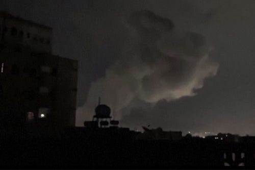 Donald Trump, Houthi attacks, Red Sea, Yemen, airstrikes, Iran, Middle East, U.S. military operation, shipping, Joe Biden, Suez Canal, nuclear deal, Ayatollah Ali Khamenei, sanctions, Gaza, Palestinians
