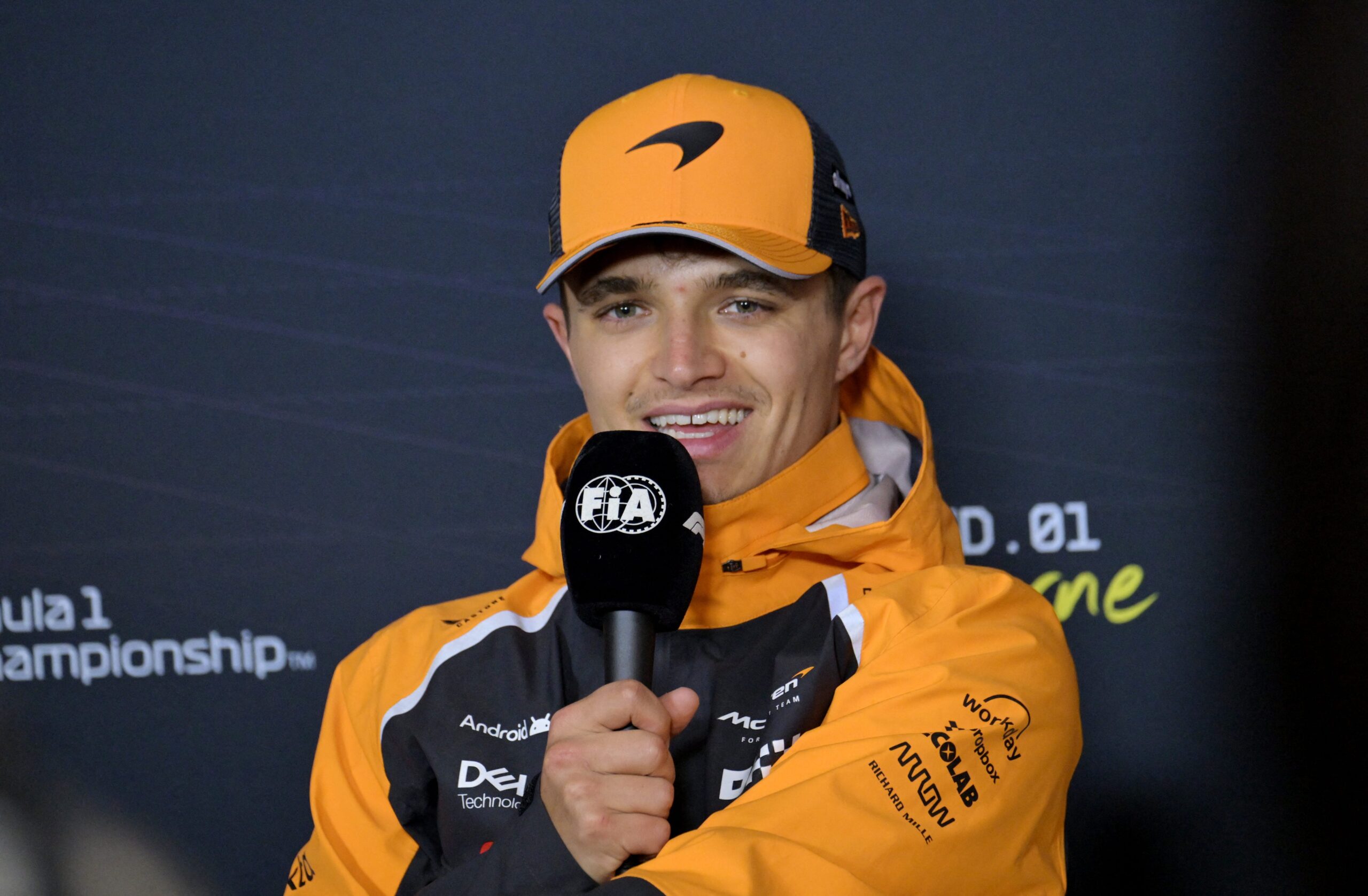 Lando Norris, Max Verstappen, Australian Grand Prix, Formula 1, F1, McLaren, Red Bull Racing, Melbourne, race results, Lewis Hamilton, Ferrari, George Russell, Andrea Kimi Antonelli, Alex Albon, race recap, motor racing, motorsport, season opener, race report
