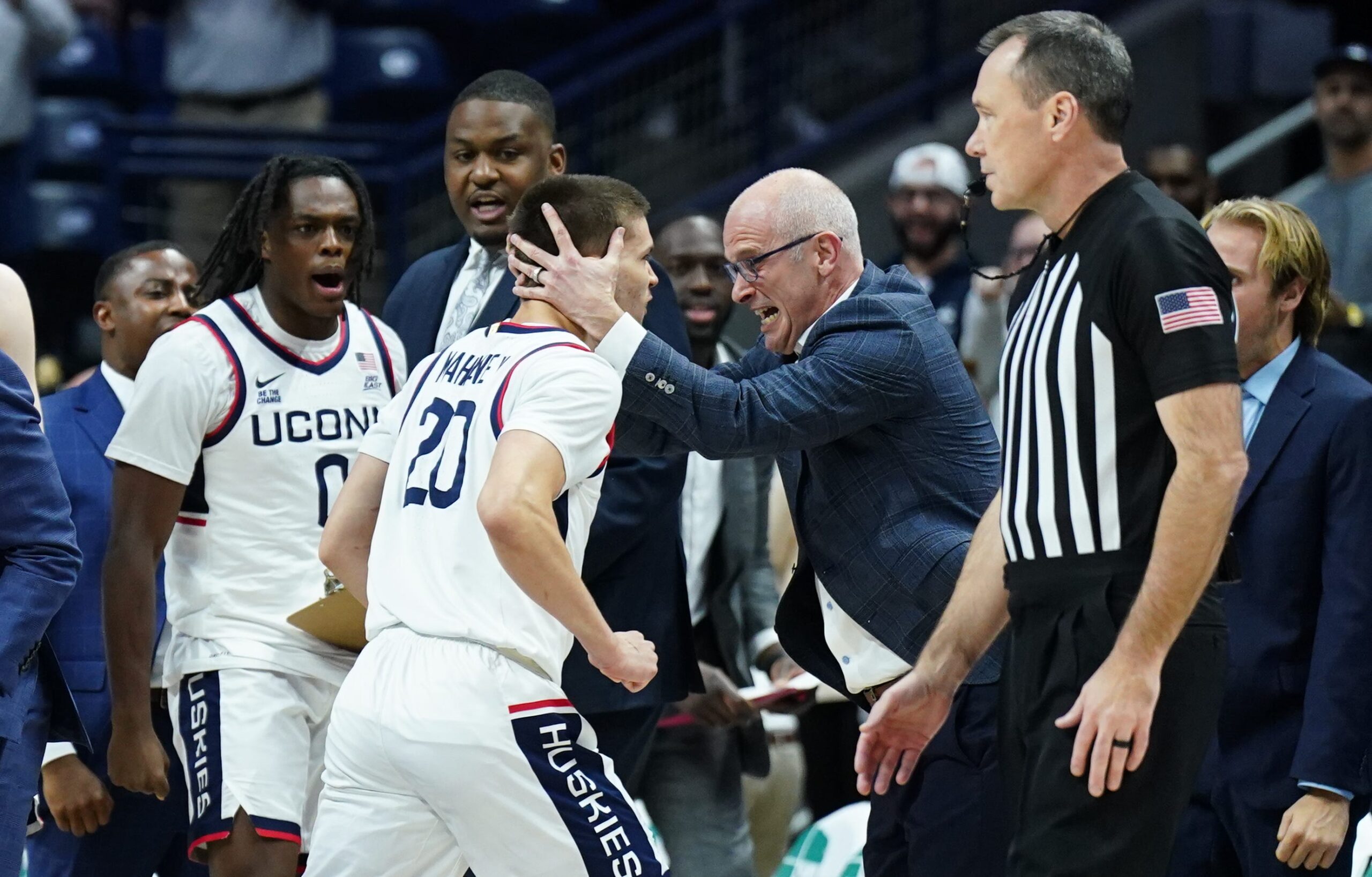 NCAA Tournament, March Madness, Underdogs, Dark Horses, Bracket Picks, UConn Huskies, UC San Diego Tritons, Utah State Aggies, Texas A&M Aggies, College Basketball, Dan Hurley, Hayden Gray, Mason Falslev, Ian Martinez, Wade Taylor IV, Zhuric Phelps, NCAA Men's Basketball, Basketball Tournament, Championship Run, Survivor Pool
