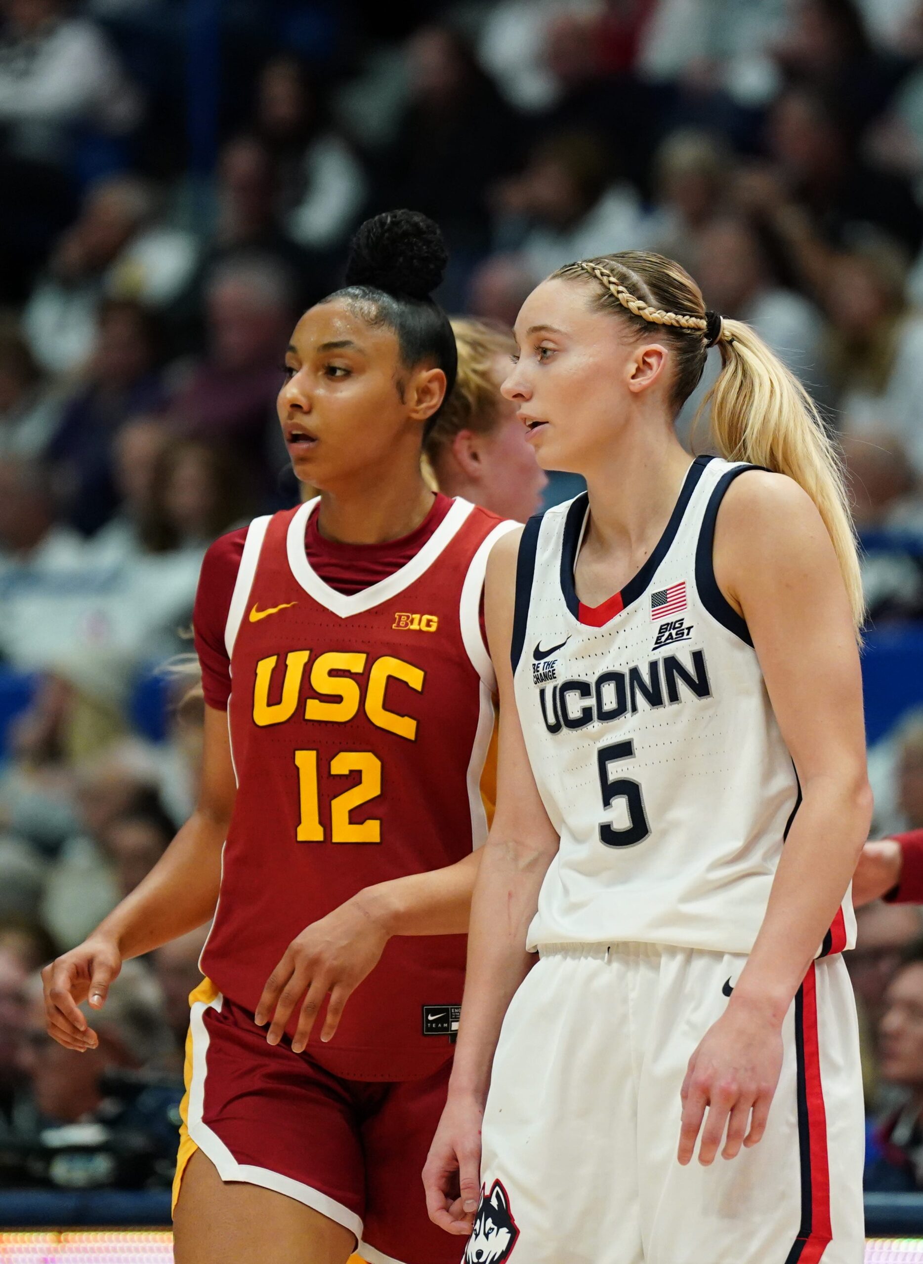 Women's March Madness, NCAA Tournament, Selection Sunday, Bracket Reveal, UCLA, South Carolina, Texas, USC, Dawn Staley, Final Four, Lauren Betts, Aneesah Morrow, TaNiya Latson, Saniya Rivers, Chloe Kitts, Toby Fournier, Oluchi Okananwa, Mikayla Blakes, Shyanne Sellers, Madison Booker, Syla Swords, Hannah Hidalgo, Sedona Prince, Jaloni Cambridge, JuJu Watkins, Kiki Iriafen, Paige Bueckers, Serena Sundell, Georgia Amoore, California, Mississippi State, Colorado, James Madison, Saint Joseph's, Virginia Tech
