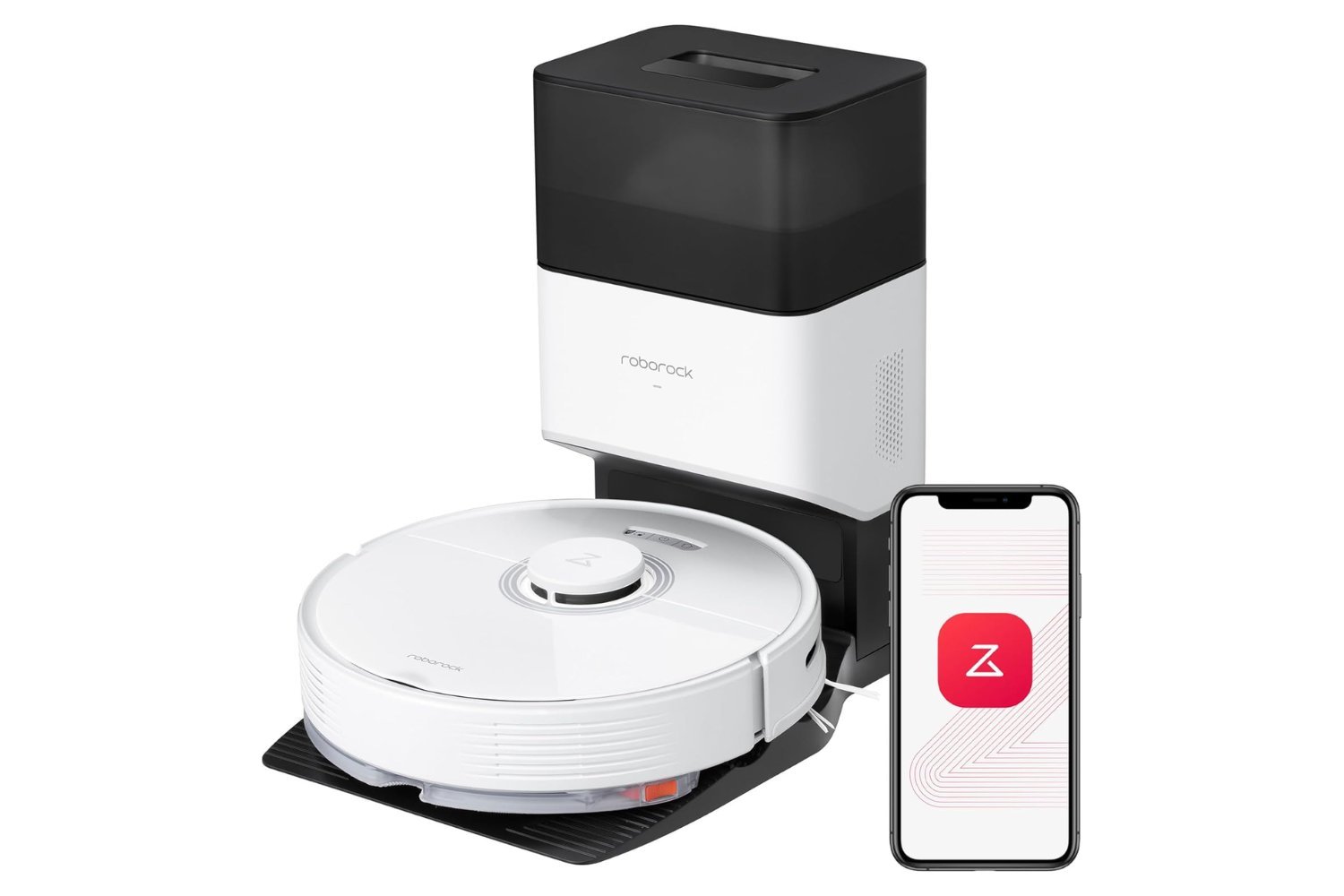 robot vacuum, Roborock Q7 Max+, auto-empty, LiDAR navigation, vacuum and mop, deal, sale, Amazon, cleaning, home automation, smart home, pet hair, carpet cleaning, hard floor cleaning, robot mop, self-emptying, discount, best price, review, 2.4GHz Wi-Fi
