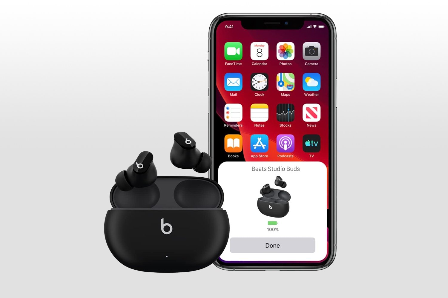 Beats Studio Buds, wireless earbuds, noise cancelling headphones, Amazon deal, discount, sale, headphones, earphones, tech, audio, gifts, active noise cancelling, transparency mode, battery life, sweat resistant, water resistant, IPX4 rating, USB-C, charging case, in-ear headphones
