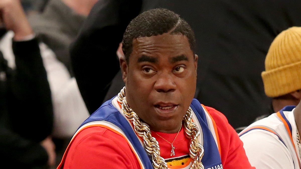 Tracy Morgan, New York Knicks, Madison Square Garden, courtside, nosebleed, wheelchair, health issues, diabetes, kidney transplant, 30 Rock, Saturday Night Live, NBA, Miami Heat, Kenny Albert, Walter Clyde Frazier
